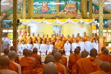 รองปลัดองค์การบริหารส่วนจังหวัดตาก เข้าร่วมพิธีบรรพชาอุปสมบท เฉลิมพระเกียรติพระบาทสมเด็จพระเจ้าอยู่หัว เนื่องในโอกาส  พระราชพิธีมหามงคลเฉลิมพระชนมพรรษา ๖ รอบ ๒๘ กรกฎาคม ๒๕๖๗ ณ วัดส้มเกลี้ยง 