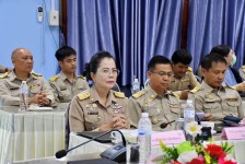 รองปลัดองค์การบริหารส่วนจังหวัดตาก เข้าร่วมประชุมลงนามบันทึกข้อตกลงความร่วมมือตามโครงการเสริมสร้างความปลอดภัยสถานศึกษาฯ 