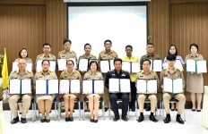 รองปลัดองค์การบริหารส่วนจังหวัดตาก เข้าร่วมประชุมลงนามบันทึกข้อตกลงความร่วมมือตามโครงการเสริมสร้างความปลอดภัยสถานศึกษาฯ 