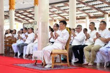 ผู้อำนวยการกองการศึกษา ศาสนาและวัฒนธรรม พร้อมด้วยเจ้าหน้าที่กองการศึกษา ศาสนา และวัฒนธรรม องค์การบริหารส่วนจังหวัดตาก เข้าร่วมพิธีทำบุญตักบาตร เนื่องในเทศกาลวันอาสาฬหบูชา และวันเข้าพรรษา ประจำปี 2567 