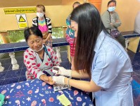 23 ก.ค.67 รพ.สต.บ้านสันป่าไร่ เจาะเลือด,วัดความดันโลหิต,ยืนยันตัวตน(Authen) ผู้ป่วยโรคเบาหวาน จำนวน 20 ราย