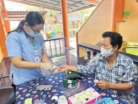 23 ก.ค.67 รพ.สต.บ้านสันป่าไร่ เจาะเลือด,วัดความดันโลหิต,ยืนยันตัวตน(Authen) ผู้ป่วยโรคเบาหวาน จำนวน 20 ราย