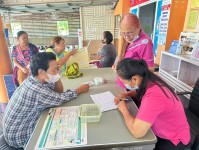 23 ก.ค.67 รพ.สต.บ้านสันป่าไร่ เจาะเลือด,วัดความดันโลหิต,ยืนยันตัวตน(Authen) ผู้ป่วยโรคเบาหวาน จำนวน 20 ราย