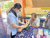 23 ก.ค.67 รพ.สต.บ้านสันป่าไร่ เจาะเลือด,วัดความดันโลหิต,ยืนยันตัวตน(Authen) ผู้ป่วยโรคเบาหวาน จำนวน 20 ราย