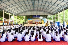 ปลัดองค์การบริหารส่วนจังหวัดตาก เข้าร่วมพิธีเปิดโครงการวิปัสสนาเพื่อคนทั้งมวล เฉลิมพระเกียรติพระบาทสมเด็จพระเจ้าอยู่หัว 