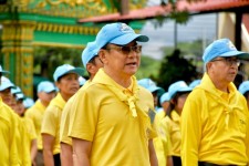 ปลัดองค์การบริหารส่วนจังหวัดตาก เข้าร่วมกิจกรรมจิตอาสาพัฒนา และกิจกรรม "รวมพลังสร้างสัปปายะสู่วัดด้วยวิถี ๕ส" (Big Cleaning Day)