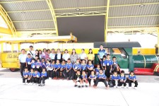 รองนายกองค์การบริหารส่วนจังหวัดตาก ให้การต้อนรับ นักเรียนจากโรงเรียนวังไคร้มิตรภาพที่ 102 ตำบลวังหมัน อำเภอสามเงา จังหวัดตาก