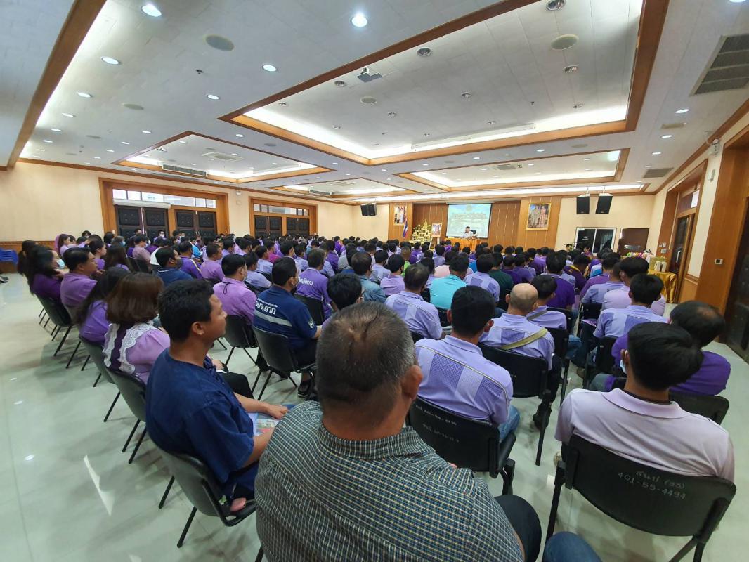 โครงการประชุมสัมมนาผู้บริหาร ข้าราชการ ลูกจ้างประจำ และพนักงานจ้าง อบจ.ตาก รุ่นที่ 2 ประจำปี 2563