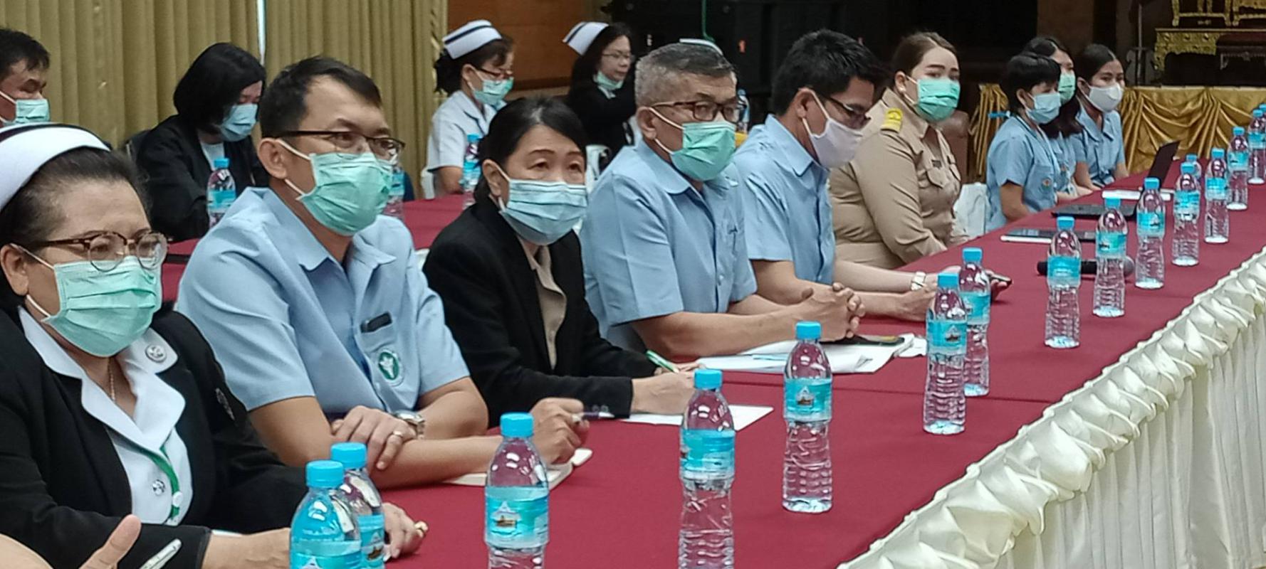 เข้าร่วมประชุมเพื่อเตรียมความพร้อมรับสถานการณ์การระบาดโรคติดเชื้อไวรัสโคโรนา 2019 ( COVID – 19 )