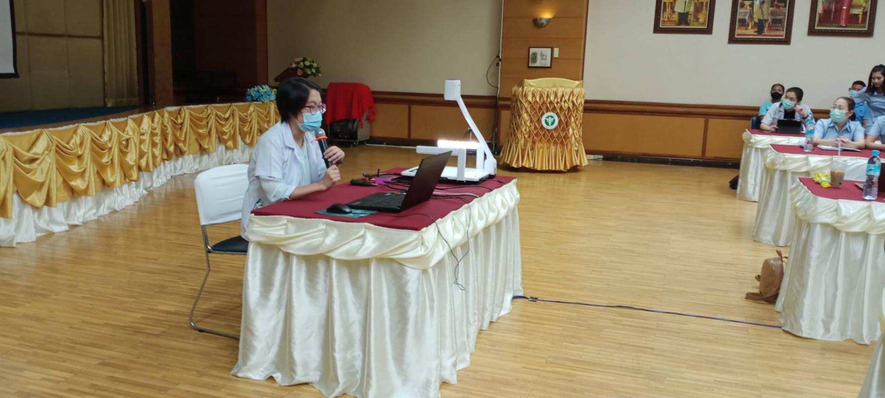 เข้าร่วมประชุมเพื่อเตรียมความพร้อมรับสถานการณ์การระบาดโรคติดเชื้อไวรัสโคโรนา 2019 ( COVID – 19 )