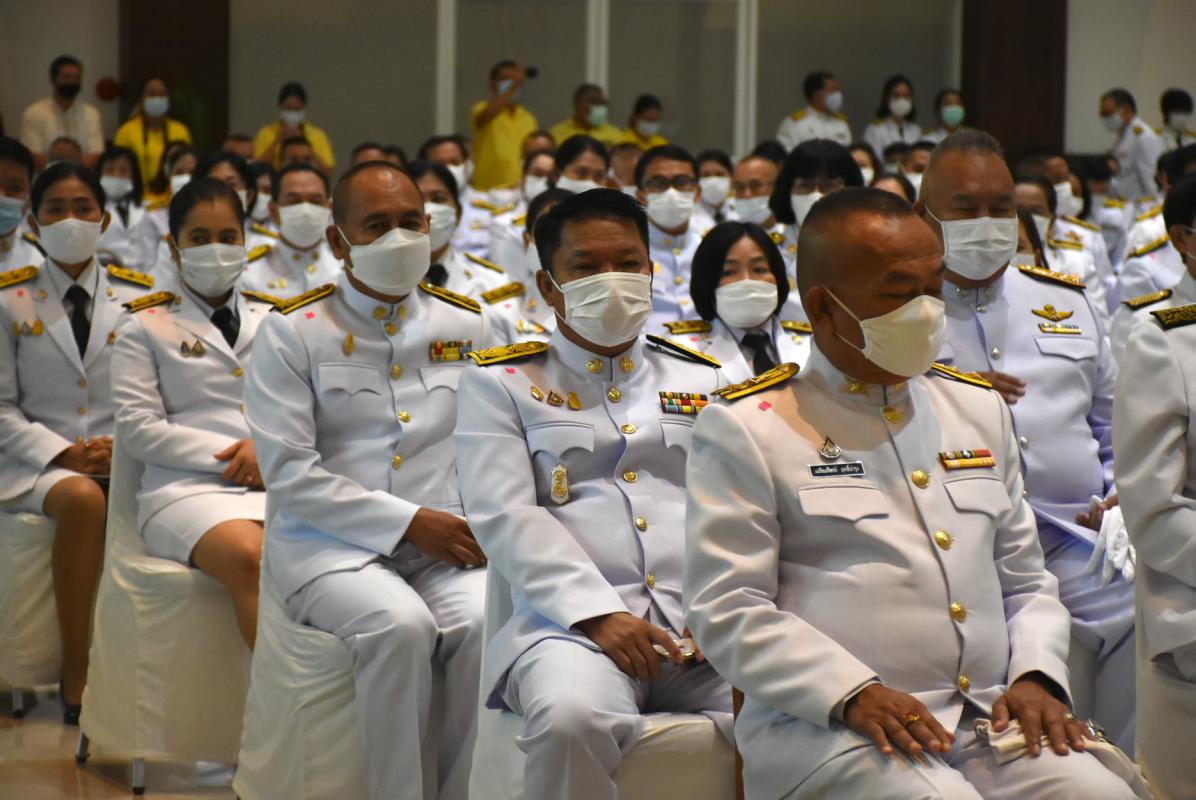 พิธีทำบุญตักบาตรพระสงฆ์ จำนวน 89 รูป ถวายเป็นพระราชกุศล เนื่องในวันคล้ายวันสวรรคต พระบาทสมเด็จพระบรมชนกาธิเบศร มหาภูมิพลอดุลยเดชมหาราช บรมนาถบพิตร 
