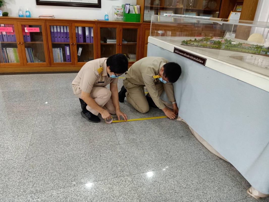 ดำเนินการปฏิบัติตามมาตรการของทางจังหวัด เพื่อป้องกันการแพร่ระบาดของเชื้อโรคไวรัสโคโรนา2019 ( COVID – 19 )