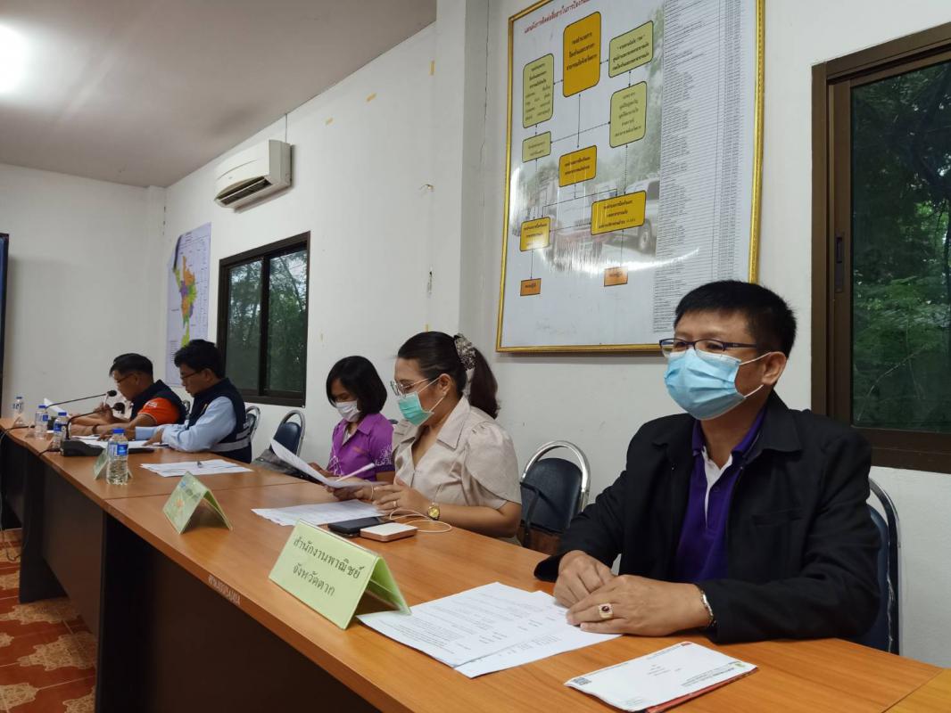 เข้าร่วมประชุมคณะกรรมการป้องกันหรือยับยั้งภัยพิบัติกรณีฉุกเฉิน โรคระบาดจากเชื้อไวรัสโคโรนา 2019 (COVID-19) ครั้งที่ 9/2563