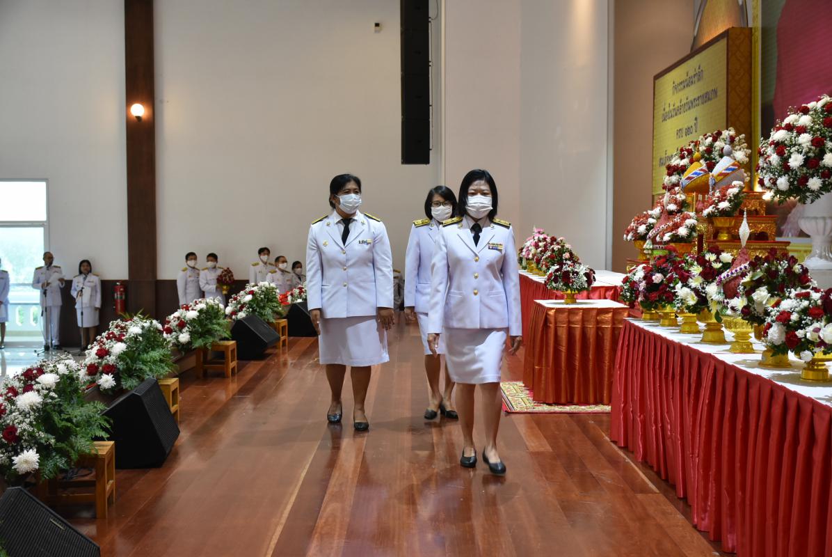 เข้าร่วมกิจกรรมน้อมรำลึกเนื่องในวันคล้ายวันพระราชสมภพครบ 120 ปี สมเด็จพระศรีนครินทราบรมราชชนนี