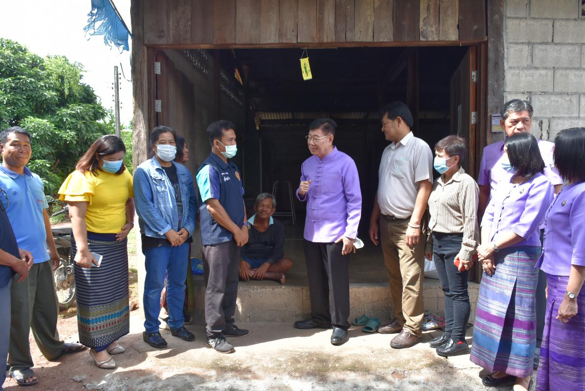 ลงพื้นที่ติดตามและประเมินผลในพื้นที่องค์การบริหารส่วนตำบลวังหิน เพื่อติดตามและประเมินประเมินผลการขอรับเงินสนับสนุนโครงการปรับสภาพแวดล้อมที่อยู่อาศัยสำหรับคนพิการที่ยากไร้และมีความจำเป็นต้องได้รับการฟื้นฟูสมรรถภาพ ประจำปีงบประมาณ พ.ศ.2563