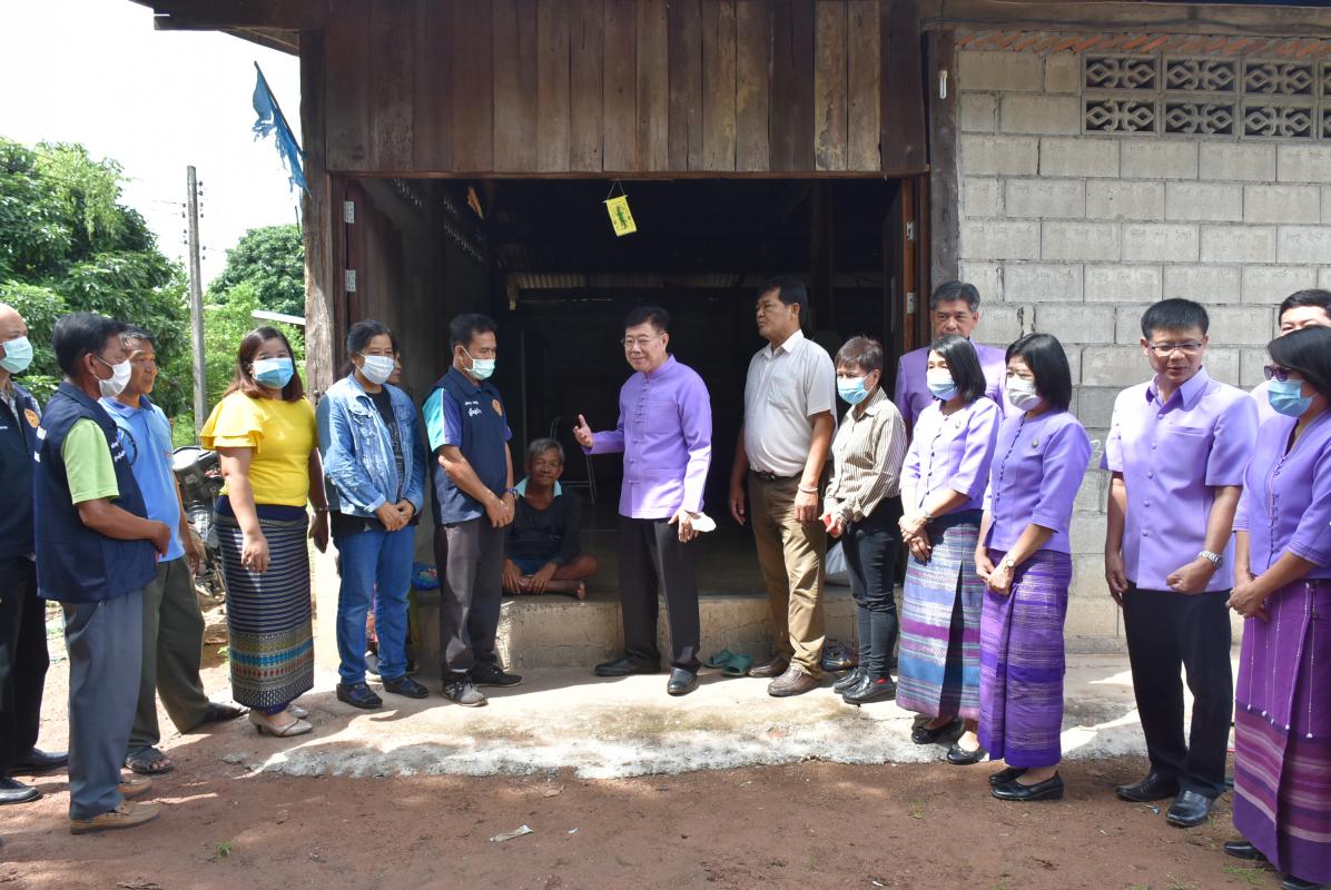 ลงพื้นที่ติดตามและประเมินผลในพื้นที่องค์การบริหารส่วนตำบลวังหิน เพื่อติดตามและประเมินประเมินผลการขอรับเงินสนับสนุนโครงการปรับสภาพแวดล้อมที่อยู่อาศัยสำหรับคนพิการที่ยากไร้และมีความจำเป็นต้องได้รับการฟื้นฟูสมรรถภาพ ประจำปีงบประมาณ พ.ศ.2563
