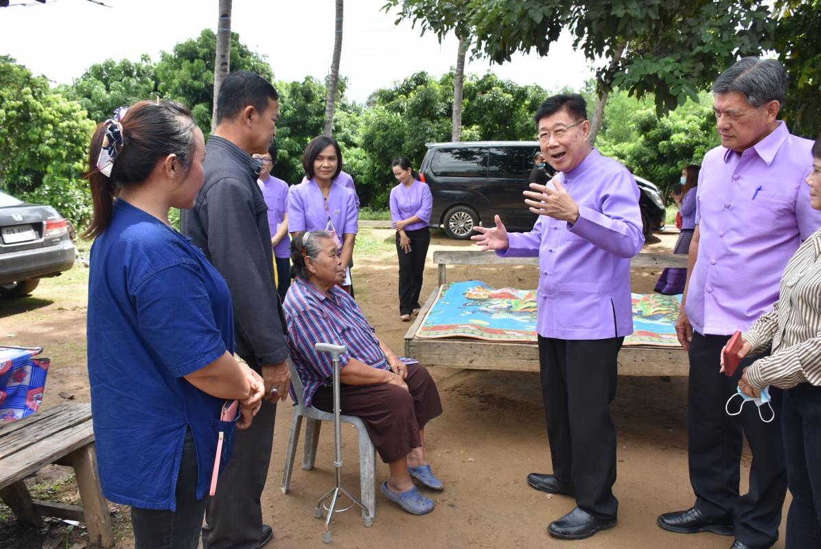 ลงพื้นที่ติดตามและประเมินผลในพื้นที่องค์การบริหารส่วนตำบลประดาง เพื่อติดตามและประเมินประเมินผลการขอรับเงินสนับสนุนโครงการปรับสภาพแวดล้อมที่อยู่อาศัยสำหรับคนพิการที่ยากไร้และมีความจำเป็นต้องได้รับการฟื้นฟูสมรรถภาพ ประจำปีงบประมาณ พ.ศ.2563