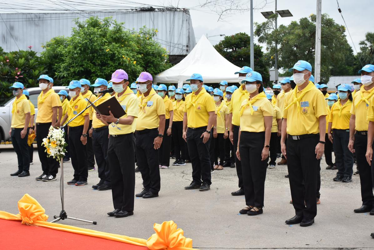 เข้าร่วมกิจกรรมจิตอาสาพัฒนาสิ่งสาธารณูปโภค ถวายพระราชกุศล เนื่องในวันคล้ายวันสวรรคตพระบาทสมเด็จพระจุลจอมเกล้าเจ้าอยู่หัว