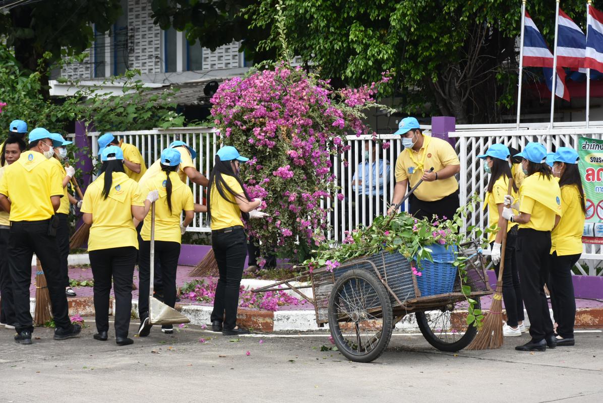 เข้าร่วมกิจกรรมจิตอาสาพัฒนาสิ่งสาธารณูปโภค ถวายพระราชกุศล เนื่องในวันคล้ายวันสวรรคตพระบาทสมเด็จพระจุลจอมเกล้าเจ้าอยู่หัว