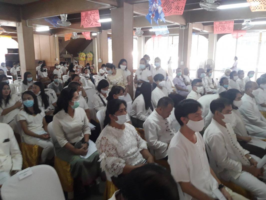 เข้าร่วมพิธีสวดพระพุทธมนต์และเจริญจิตตภาวนา เนื่องในวันคล้ายวันสวรรคต พระบาทสมเด็จพระจุลจอมเกล้าเจ้าอยู่หัว