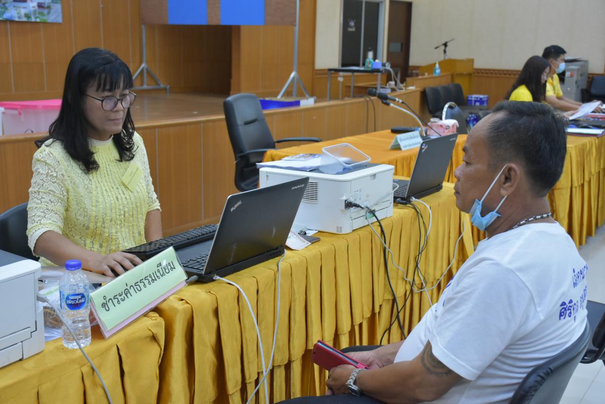 	 ภาพบรรยากาศการเปิดรับสมัครเลือกตั้ง ส.อบจ.ตาก และนายกอบจ.ตาก ในวันที่ 5 พฤศจิกายน 2563