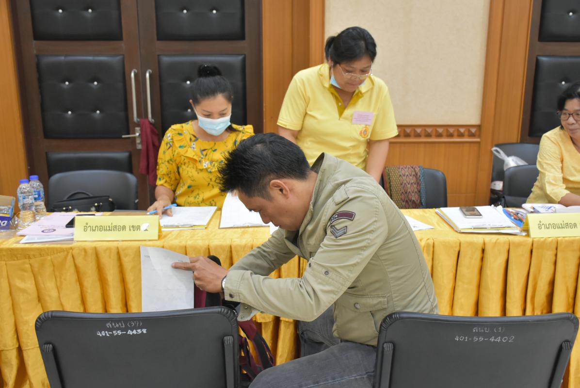 	 ภาพบรรยากาศการเปิดรับสมัครเลือกตั้ง ส.อบจ.ตาก และนายกอบจ.ตาก ในวันที่ 5 พฤศจิกายน 2563