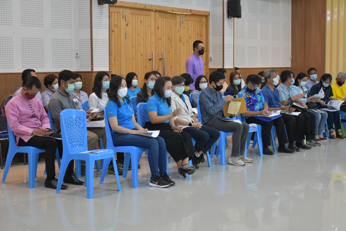 การฝึกอบรมเพื่อทบทวนการปฏิบัติหน้าที่ของวิทยากรประจำอำเภอ
