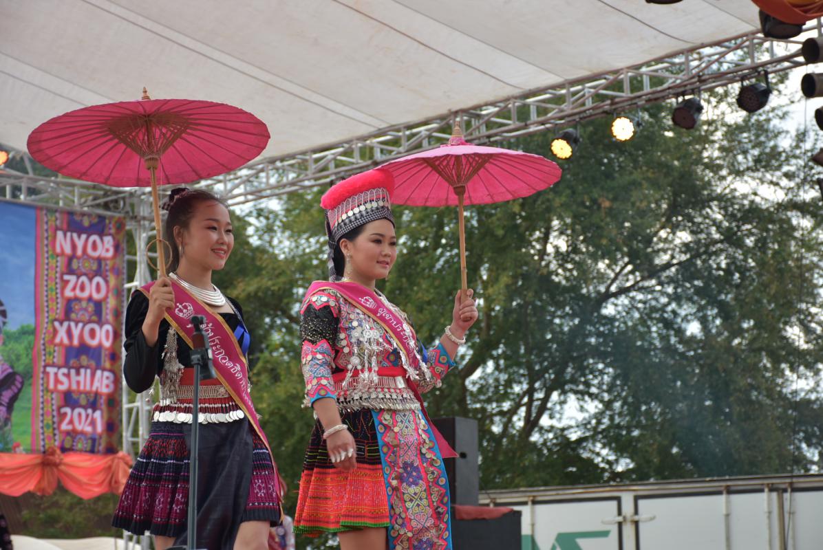 ร่วมพิธีเปิดงานสืบสานประเพณีปีใหม่ม้ง อำเภอพบพระ ประจำปีงบประมาณ 2564