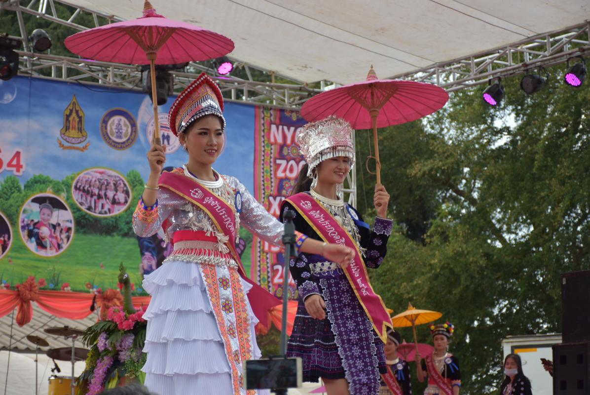 ร่วมพิธีเปิดงานสืบสานประเพณีปีใหม่ม้ง อำเภอพบพระ ประจำปีงบประมาณ 2564