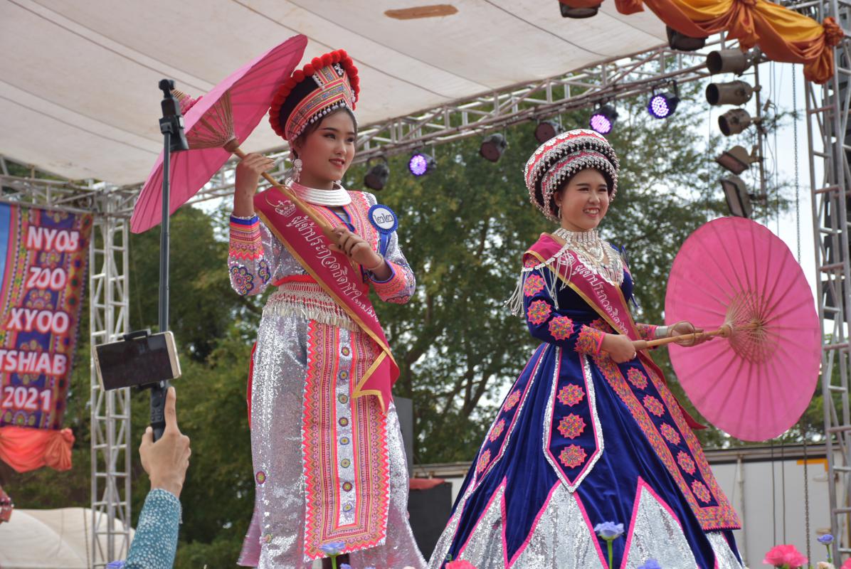 ร่วมพิธีเปิดงานสืบสานประเพณีปีใหม่ม้ง อำเภอพบพระ ประจำปีงบประมาณ 2564