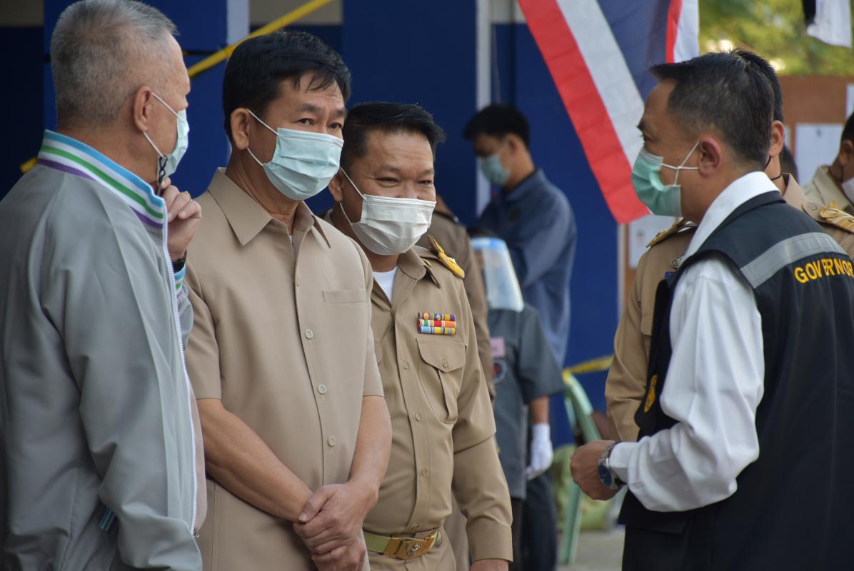 ออกตรวจความเรียบร้อยของหน่วยเลือกตั้งนายกองค์การบริหารส่วนจังหวัด และสมาชิกสภาองค์การบริหารส่วนจังหวัด