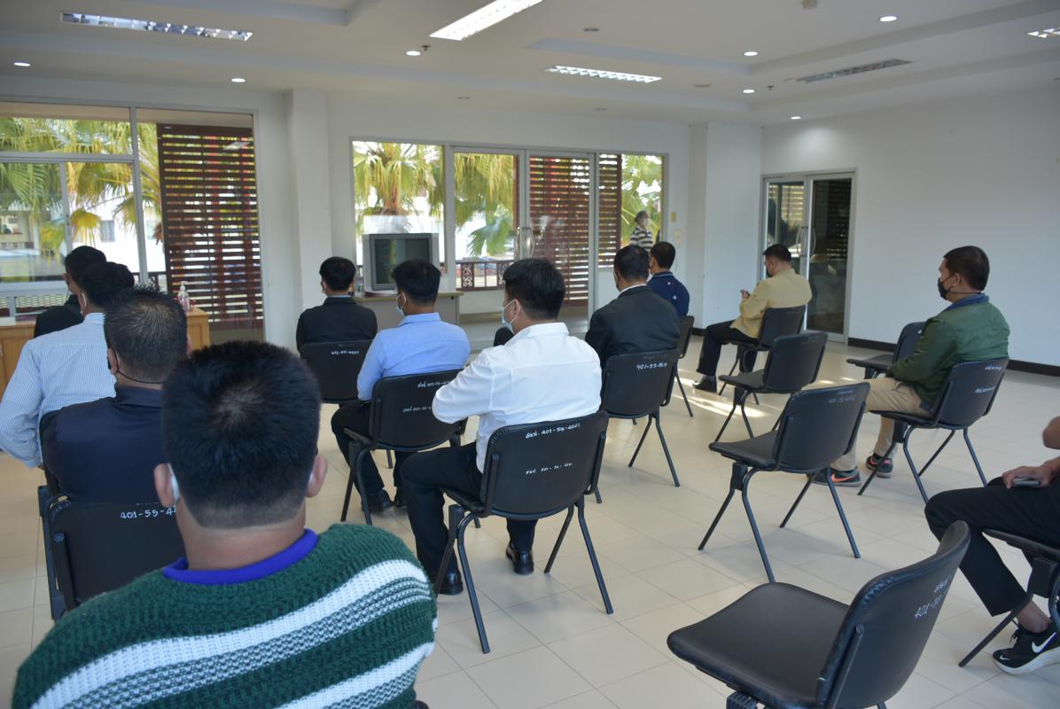 ภาพบรรยากาศการสอบภาคปฏิบัติพนักงานจ้างตามภารกิจ ( ผู้มีทักษะ )