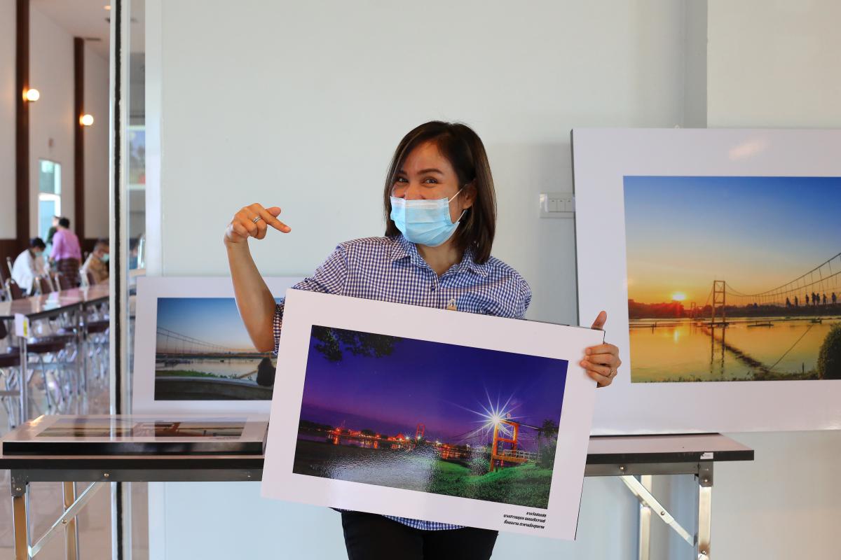 มอบราวัลการประกวดภาพถ่าย "สะพานแขวน Landmark จังหวัดตาก"
