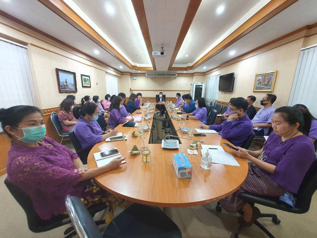 ประชุมระหว่างองค์การบริหารส่วนจังหวัดตาก กับเจ้าหน้าที่ตรวจสอบสำนักงานตรวจเงินแผ่นดินจังหวัดตาก