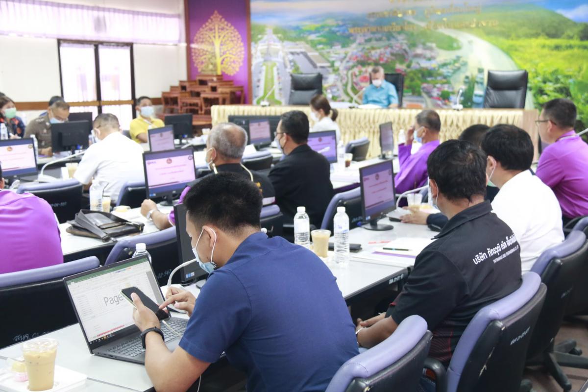 เข้าร่วมประชุมคณะทำงานขับเคลื่อนแผนการดำเนินการก่อสร้างตามแผนปรับปรุงระบบไฟฟ้าเป็นเคเบิ้ลใต้ดิน 1 จังหวัด 1 ถนน เพื่อเฉลิมพระเกียรติ ครั้งที่ 1/2564