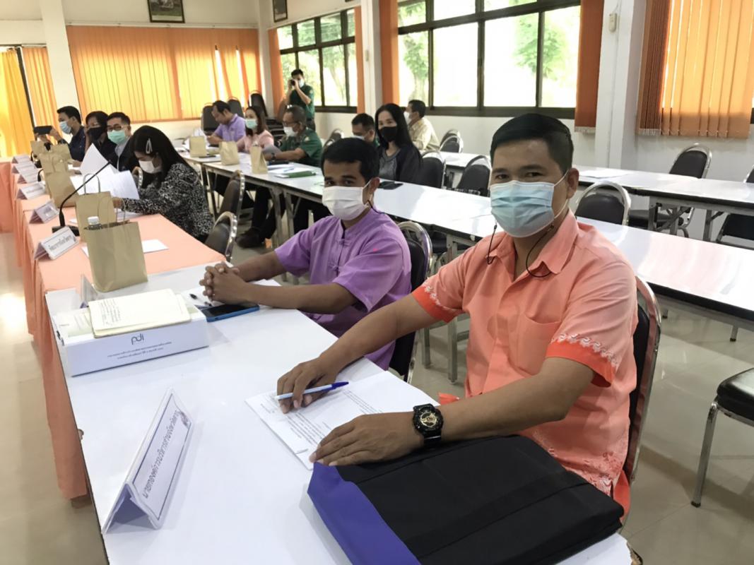 เข้าร่วมการประชุมจัดทำโครงร่างแผนแม่บทโครงการส่งเสริมการเรียนรู้เพื่อการอนุรักษ์และฟื้นฟูสิ่งแวดล้อมอันเนื่องมาจากพระราชดำริ จังหวัดตาก (ระยะ 5 ปี ) พ.ศ.2565-2569