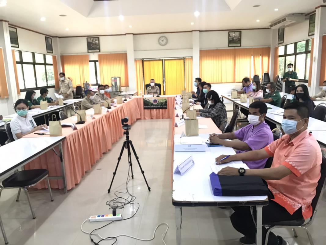 เข้าร่วมการประชุมจัดทำโครงร่างแผนแม่บทโครงการส่งเสริมการเรียนรู้เพื่อการอนุรักษ์และฟื้นฟูสิ่งแวดล้อมอันเนื่องมาจากพระราชดำริ จังหวัดตาก (ระยะ 5 ปี ) พ.ศ.2565-2569