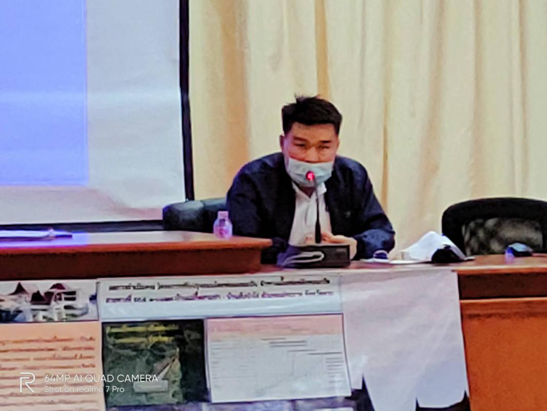 เข้าร่วมการประชุมสัมมนาแลกเปลี่ยนความคิดเห็นกับผู้นำชุมชน,ประชาชนในพื้นที่อำเภอแม่ระมาด