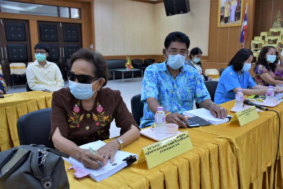 การประชุมคณะกรรมการกองทุนฟื้นฟูสมรรถภาพจังหวัดตาก ครั้งที่ 1/2564