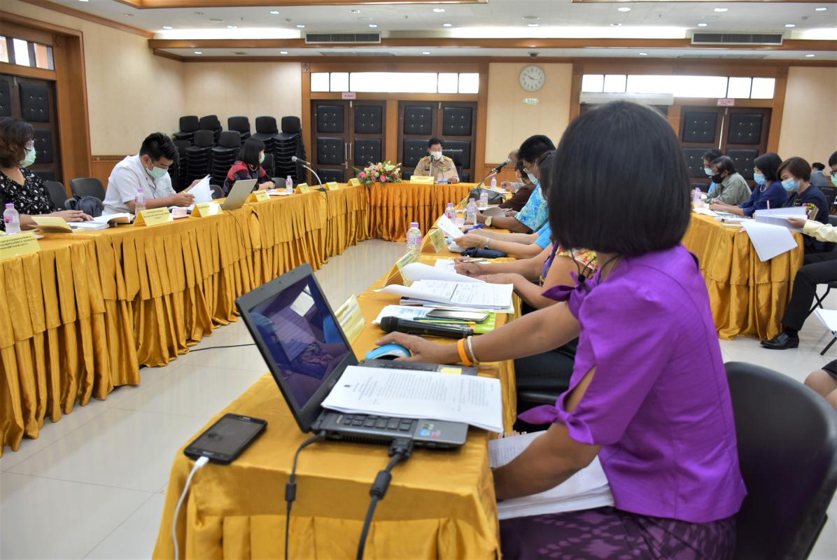 การประชุมคณะกรรมการกองทุนฟื้นฟูสมรรถภาพจังหวัดตาก ครั้งที่ 1/2564