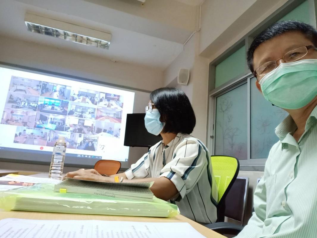 เข้าร่วมประชุมคณะกรรมการโรคติดต่อจังหวัดตาก ครั้งที่ 18/2564 ผ่านระบบประชุมทางไกล Video Conference