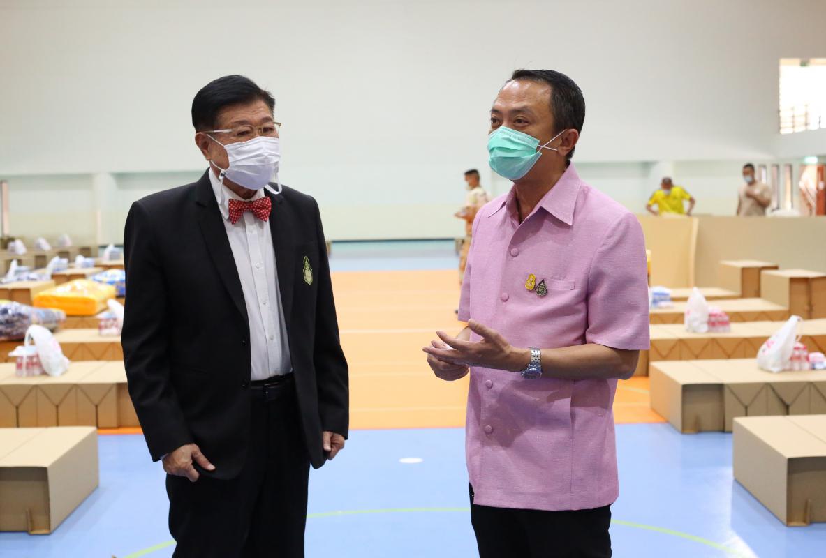  เข้าร่วมประชุมหน่วยดำเนินการและสนับสนุนการจัดตั้งโรงพยาบาลสนามมหาวิทยาลัยเทคโนโลยีราชมงคลล้านนาตาก