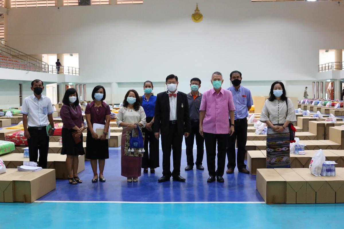  เข้าร่วมประชุมหน่วยดำเนินการและสนับสนุนการจัดตั้งโรงพยาบาลสนามมหาวิทยาลัยเทคโนโลยีราชมงคลล้านนาตาก