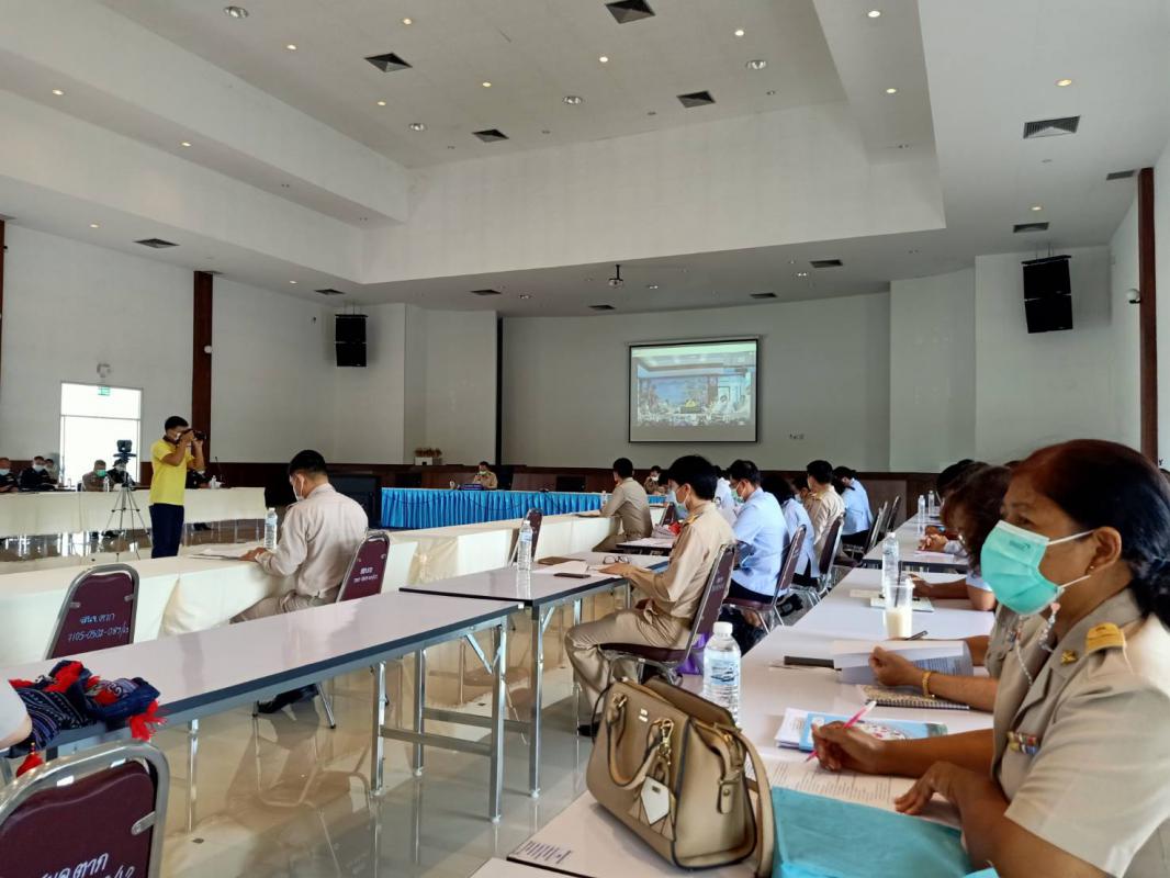 เข้าร่วมประชุมคณะกรรมการโรคติดต่อจังหวัดตาก ครั้งที่ 19/2564