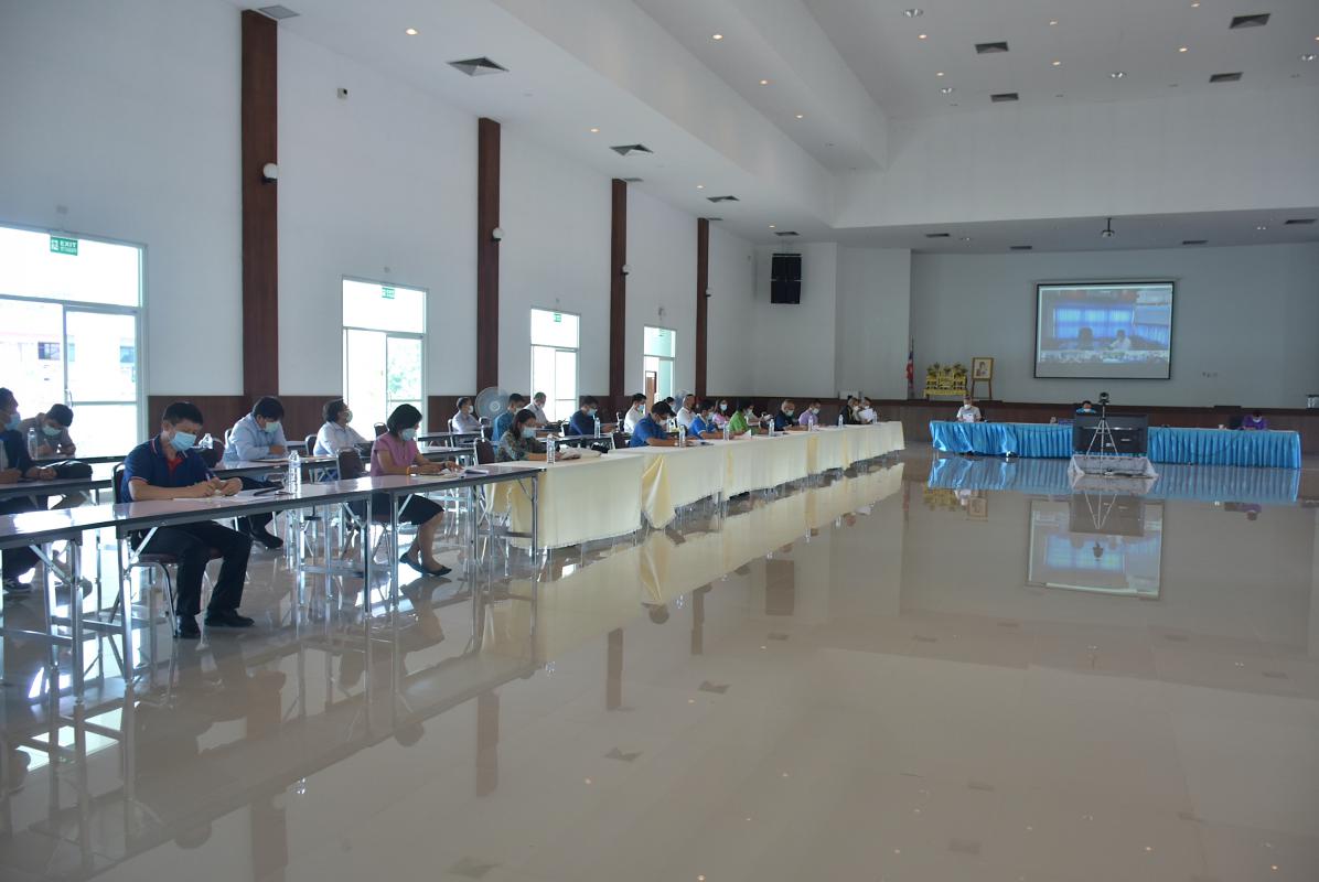 เข้าร่วมประชุมคณะกรรมการโรคติดต่อจังหวัดตาก ครั้งที่ 21/2564