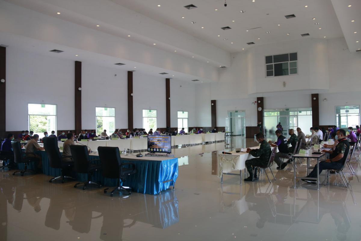 เข้าร่วมการประชุมเชิงปฏิบัติการเพื่อสรุปผลและถอดบทเรียน (After Action Review : AAR) การป้องกันและแก้ไขปัญหาหมอกควันของจังหวัดตาก ปี 2564