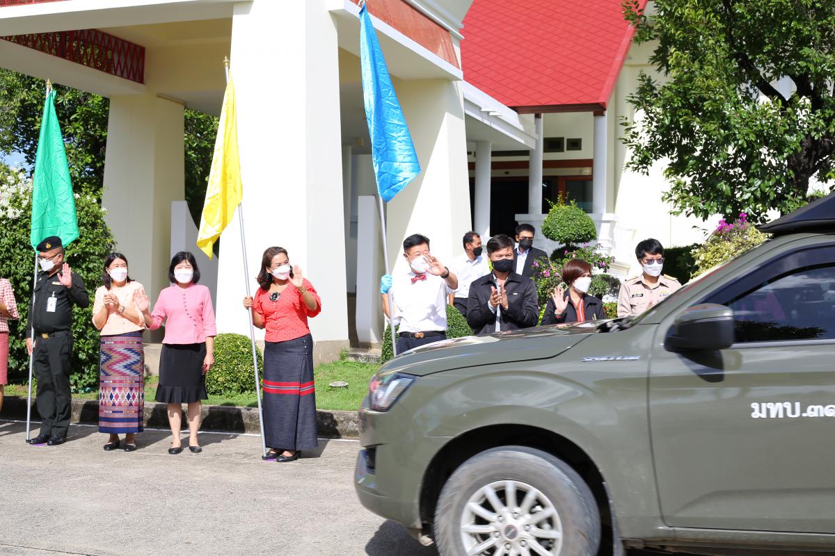อบจ.ตาก ร่วมแก้ไขปัญหาโควิด-19 กับ 2 ภารกิจ บริการรับ-ส่งประชาชน