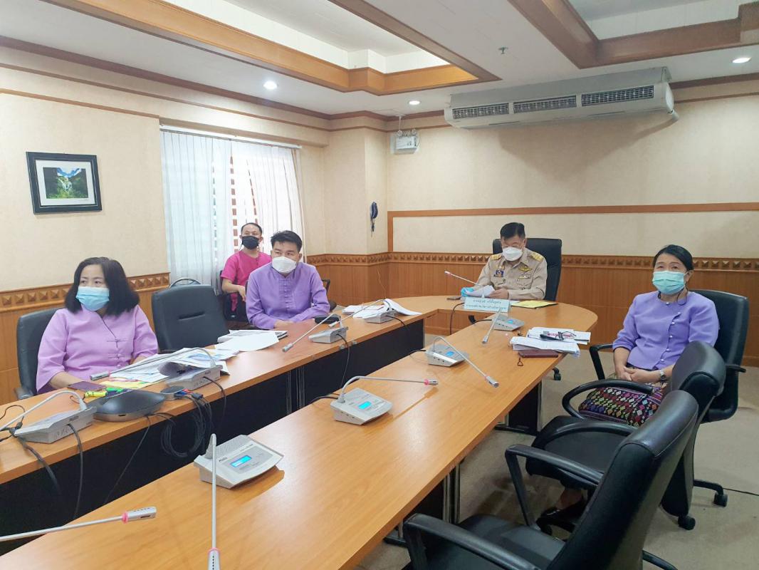 นายก อบจ.ตาก ประชุมชี้แจงงบประมาณ 2565 ต่อกรรมาธิการวิสามัญ