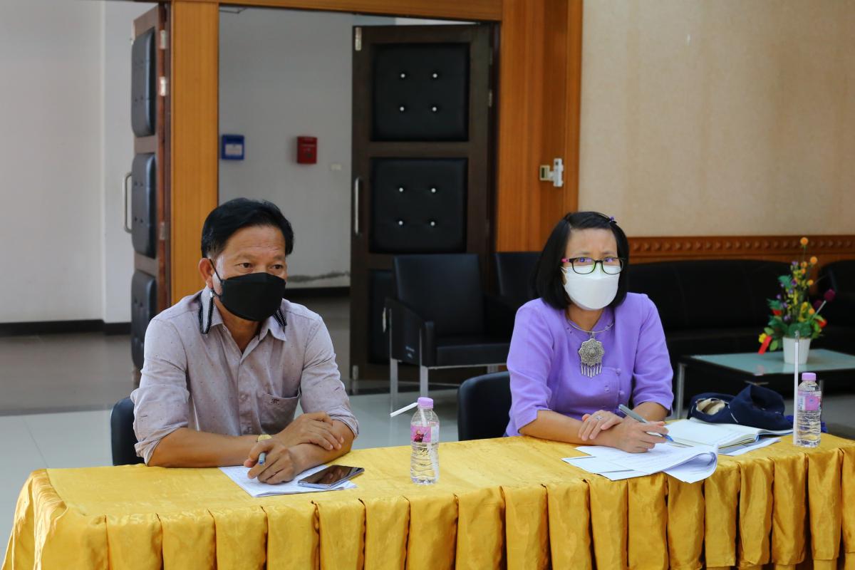 การประชุมการจัดตั้งศูนย์พักคอยกลาง หรือ CI จังหวัดตาก