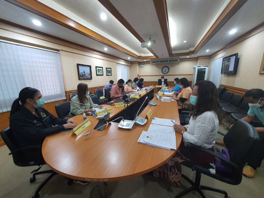 การประชุมคณะกรรมการกองทุนฟื้นฟูสมรรถภาพจังหวัดตาก ครั้งที่ 2/2564